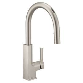 STō Smart Kitchen One-Handle High Arc Pulldown Kitchen Faucet, S72308EVSRS