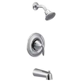 Eva Chrome Posi-Temp(R) Tub/Shower