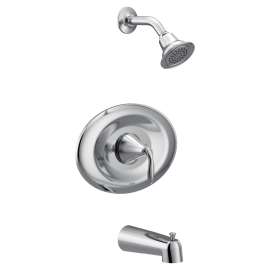 Eva Chrome Posi-Temp(R) Eco-Performance Tub/Shower