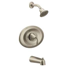 Eva Brushed nickel Posi-Temp(R) Eco-Performance Tub/Shower