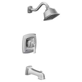 Boardwalk Chrome Posi-Temp(R) tub/shower, T2163EP