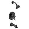 Dartmoor Matte black Posi-Temp(R) tub/shower