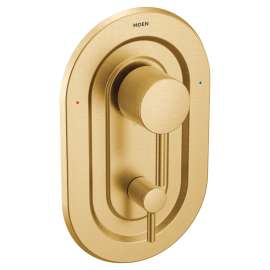 Align Brushed gold Posi-Temp(R) with diverter tub/shower valve only