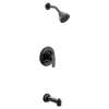 Greenfield Matte black Posi-Temp(R) tub/shower