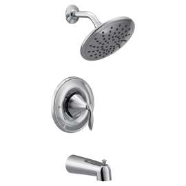 Eva Chrome Posi-Temp(R) Eco-Performance Tub/Shower