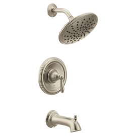 Brantford Brushed nickel Posi-Temp(R) Eco-Performance Tub/Shower