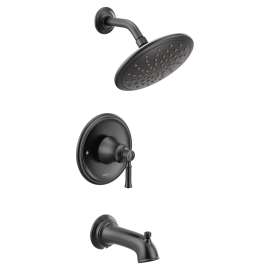 Dartmoor Matte black Posi-Temp(R) tub/shower