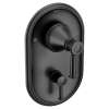 Belfield Matte black Posi-Temp(R) with diverter valve trim