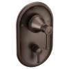Belfield Oil rubbed bronze Posi-Temp(R) with diverter tub/shower valve only