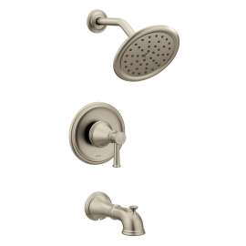 Belfield Brushed nickel Posi-Temp(R) Tub/Shower