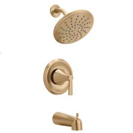 Jase Bronzed gold Posi-Temp(R) tub/shower