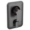 Genta LX Matte Black Posi-Temp(R) with Diverter Tub/Shower Valve Only