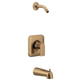 Genta LX Bronzed gold Posi-Temp(R) tub/shower