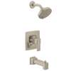 Iver Brushed nickel Posi-Temp(R) tub/shower