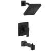 Iver Matte black Posi-Temp(R) tub/shower