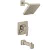 Iver Brushed nickel Posi-Temp(R) tub/shower