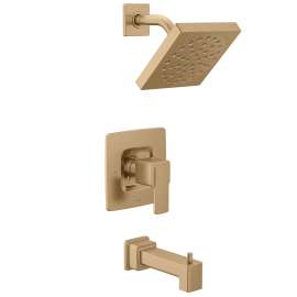 Iver Bronzed gold Posi-Temp(R) tub/shower