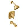 Voss Brushed gold Posi-Temp(R) Eco-Performance Tub/Shower