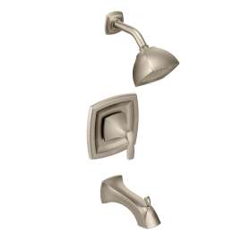 Voss Brushed nickel Posi-Temp(R) Eco-Performance Tub/Shower