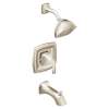 Voss Polished nickel Eco-Performance Tub/Shower