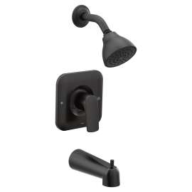 Rizon Matte black Eco-Performance Tub/Shower