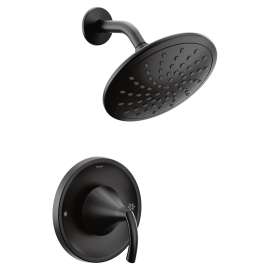 Glyde Matte black Posi-Temp(R) shower only