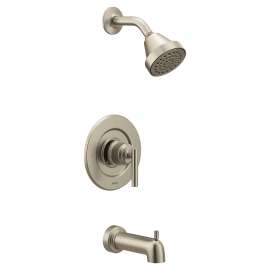 Gibson Brushed Nickel Posi-Temp(R) Eco-Performance Tub/Shower