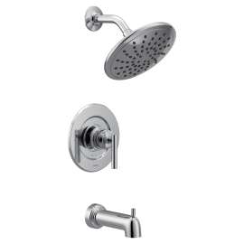 Gibson Chrome Posi-Temp(R) Eco-Performance Tub/Shower