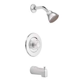 Chrome standard tub/shower, T471EP