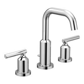 Gibson Chrome Two-Handle High Arc Bathroom Faucet, T6142