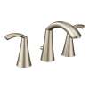 Glyde Brushed Nickel Two-Handle High Arc Bathroom Faucet, T6173BN