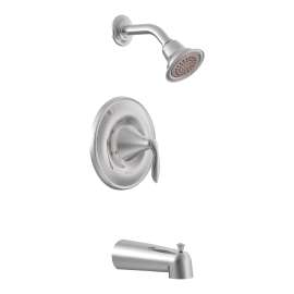 Chrome Posi-Temp(R) tub/shower, T62133