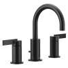 Cia Matte black two-handle bathroom faucet, T6222BL