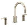 Cia Brushed nickel two-handle non diverter roman tub faucet