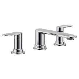 Greenfield Chrome two-handle high arc roman tub faucet
