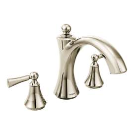 Wynford Two-Handle Non-Diverter Roman Tub Faucet, T653NL