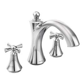 Wynford Two-Handle Non-Diverter Roman Tub Faucet, T657