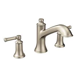 Dartmoor Brushed nickel Two-Handle High Arc Roman Tub Faucet