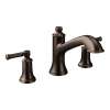 Dartmoor Oil rubbed bronze Two-Handle High Arc Roman Tub Faucet