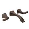 Voss Oil Rubbed Bronze Two-Handle Wall Mount Bathroom Faucet
