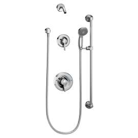 Commercial Chrome transfer Posi-Temp(R) all-metal trim kits
