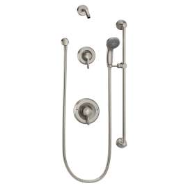 Commercial Classic brushed nickel transfer Posi-Temp(R) all-metal trim kits