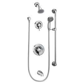 Commercial Chrome transfer Posi-Temp(R) all-metal trim kits