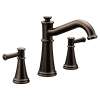 Belfield Oil rubbed bronze Two-Handle Non-Diverter Roman Tub Faucet