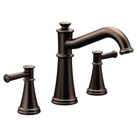 Belfield Oil rubbed bronze Two-Handle Non-Diverter Roman Tub Faucet