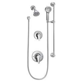 Commercial Chrome transfer Posi-Temp(R) all-metal trim kits