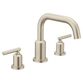 Gibson Brushed nickel Two-Handle Non-Diverter Roman Tub Faucet