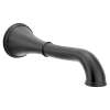 Belfield Matte black non diverter tub filler