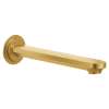 Greenfield Brushed gold one-handle non diverter tub filler