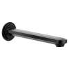 Greenfield Matte black one-handle non diverter tub filler
